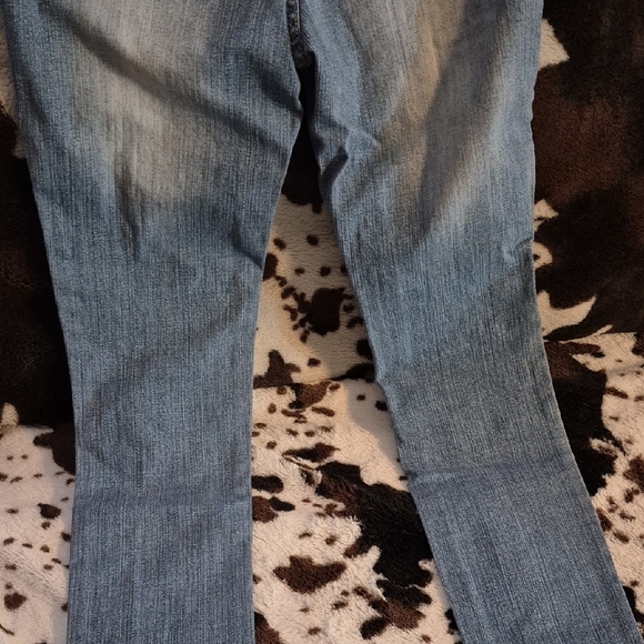 Mudd Blue Skinny Jeans Distressed Denim - Picture 9 of 12